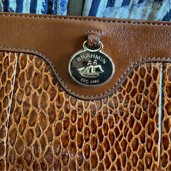 Brahmin Alonna Nutmeg Janeway crossbody bag - Picture 4 of 11